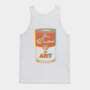 Pro Wrestling is Art (3D) Tank Top